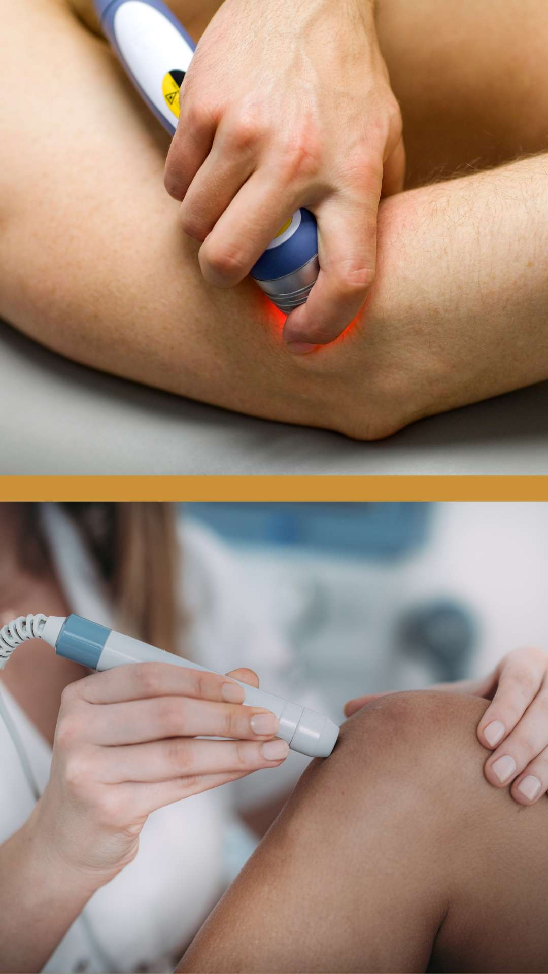 laser treatment elbow/knee